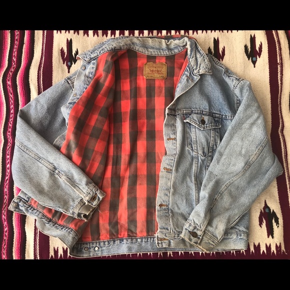 Levi's Other - 80s Flannel lined Levis Jacket